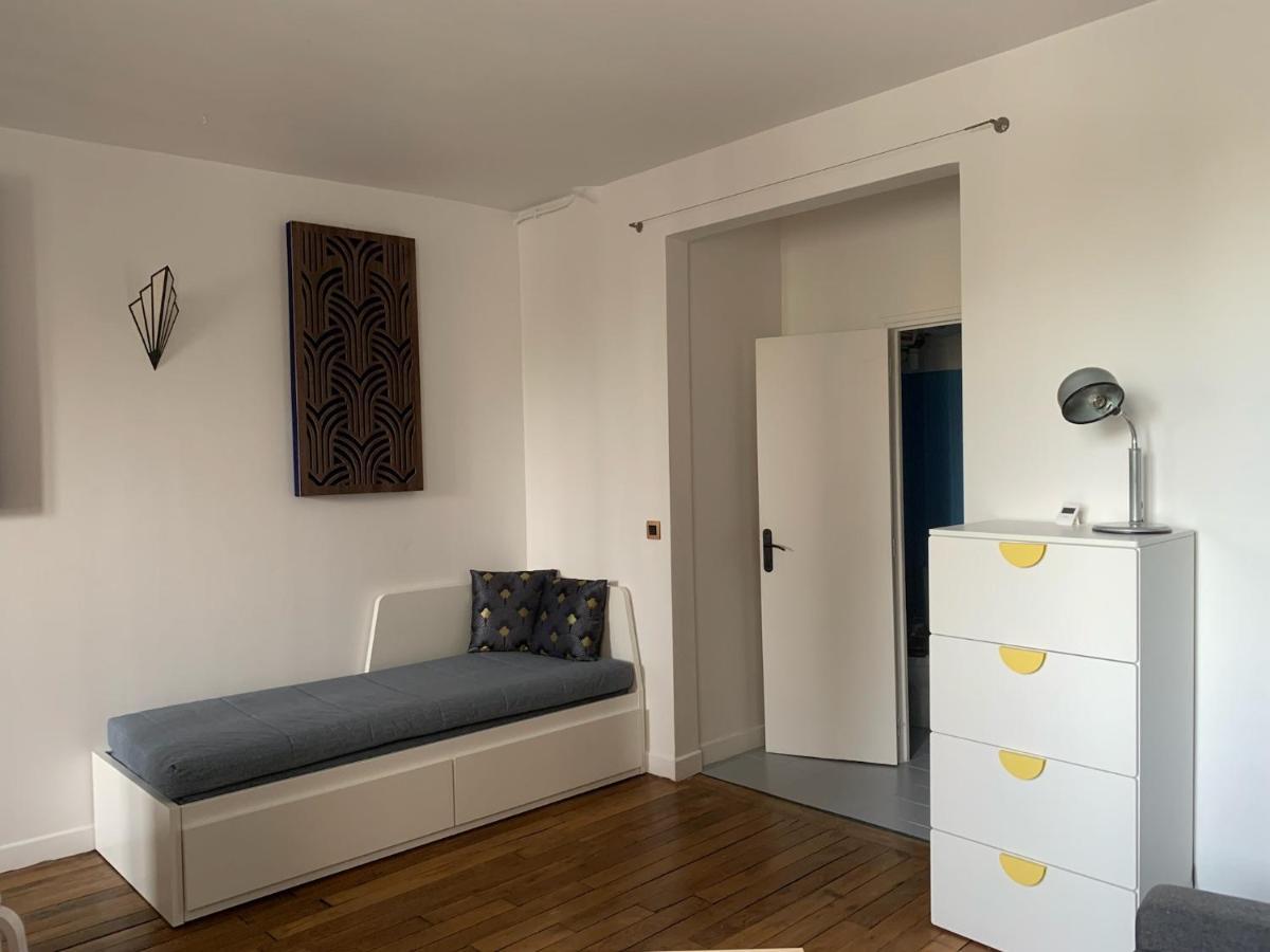 Studio Perfect For 2 Adults And 1 Kid, And Up To 2 Kids - Jourdain 20E, 25Mn To Louvre Via Line M11 Paris Eksteriør billede