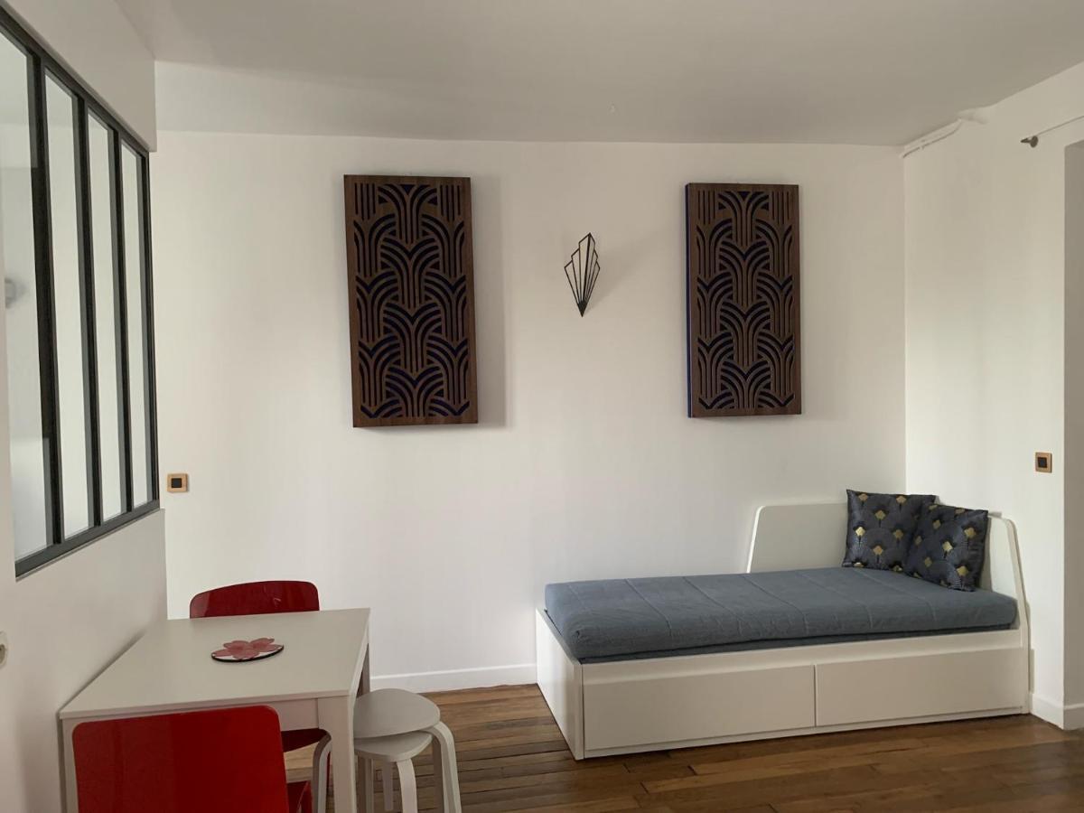 Studio Perfect For 2 Adults And 1 Kid, And Up To 2 Kids - Jourdain 20E, 25Mn To Louvre Via Line M11 Paris Eksteriør billede