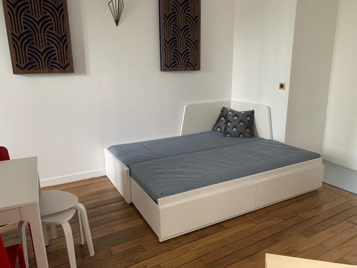 Studio Perfect For 2 Adults And 1 Kid, And Up To 2 Kids - Jourdain 20E, 25Mn To Louvre Via Line M11 Paris Eksteriør billede