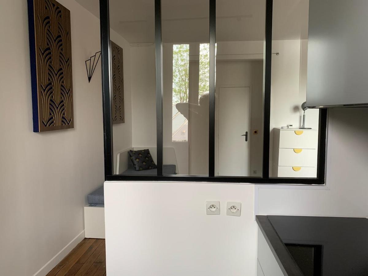 Studio Perfect For 2 Adults And 1 Kid, And Up To 2 Kids - Jourdain 20E, 25Mn To Louvre Via Line M11 Paris Eksteriør billede